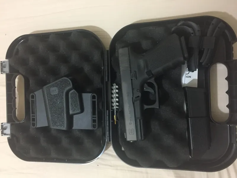 Glock 19 gen 4 sıfır kutusunda