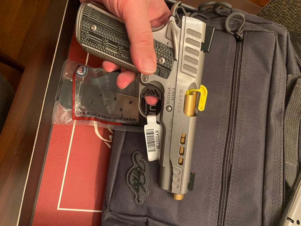 HİÇ ATIŞ YAPILMAMIŞ Kimber Rapid Down 45acp. - 2