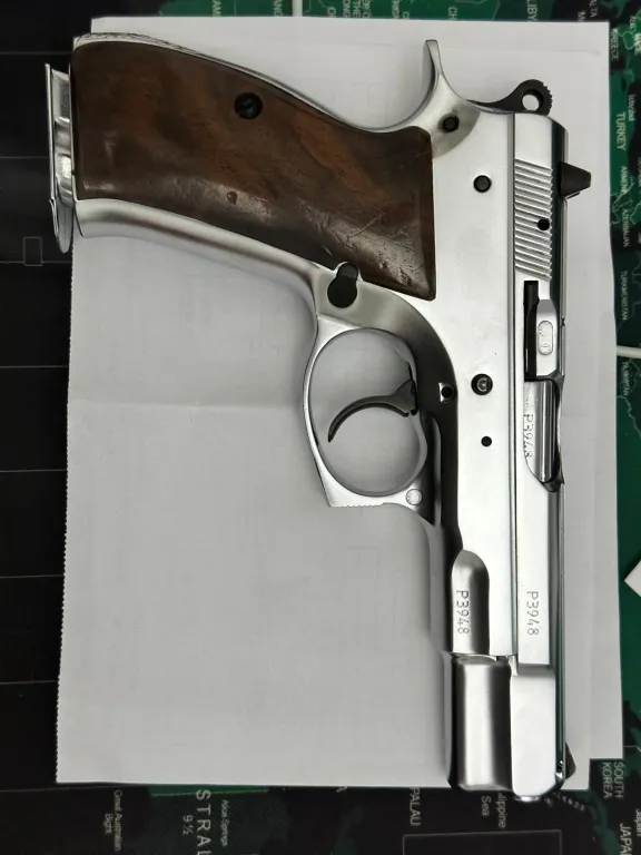 CZ 75 kROM NIKEL GRAVÜR İŞLEMELİ - 7