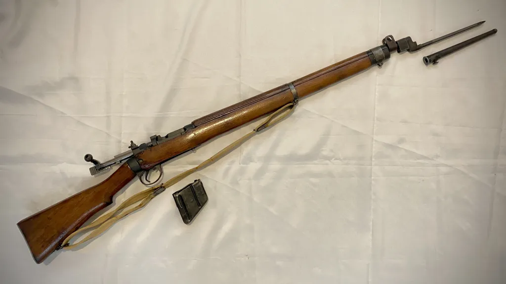 1943 Tarihli Lee Enfield İngiliz Piyade Tüfeği - 2