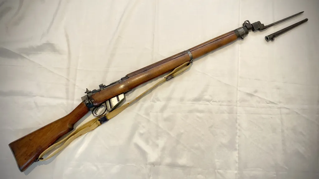 1943 Tarihli Lee Enfield İngiliz Piyade Tüfeği - 1