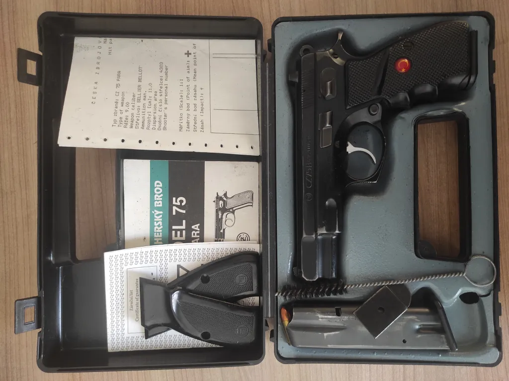 İHTİYAÇTAN ACİL SATILIK CZ 75B tabanca. - 2