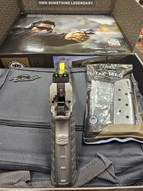 Sıfır Kimber Rapid Dawn 1911 Kutusunda Teslim