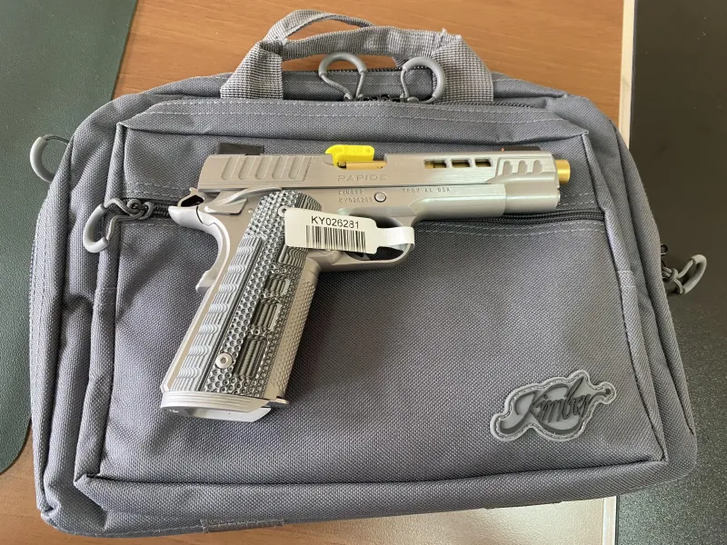 Yargı Mensubundan Sıfır Hiç Kullanılmamış Kimber Rapid Dawn
