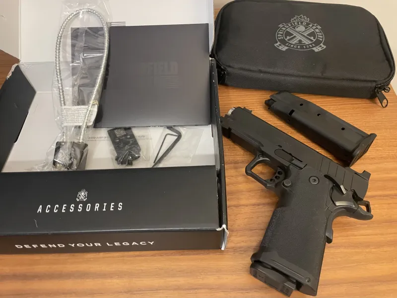 Yargı Mensubundan Sıfır 9X Springfield Prodigy 1911 Ds 4 25 Tabanca
