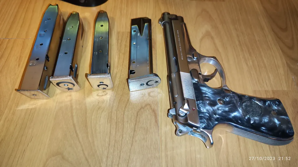 Beretta Fs92 Sedef Kabze Full Ekipmanlı - 3