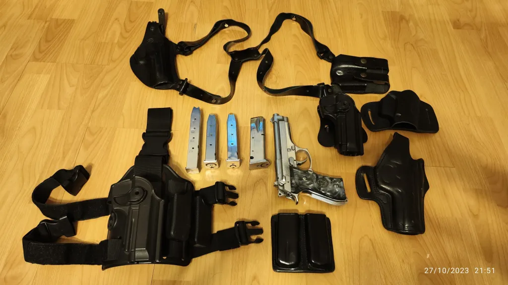 Beretta Fs92 Sedef Kabze Full Ekipmanlı - 2