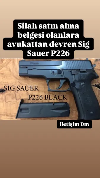 Eski Kamu Görevlisinden Çok Az Kullanılmış P226