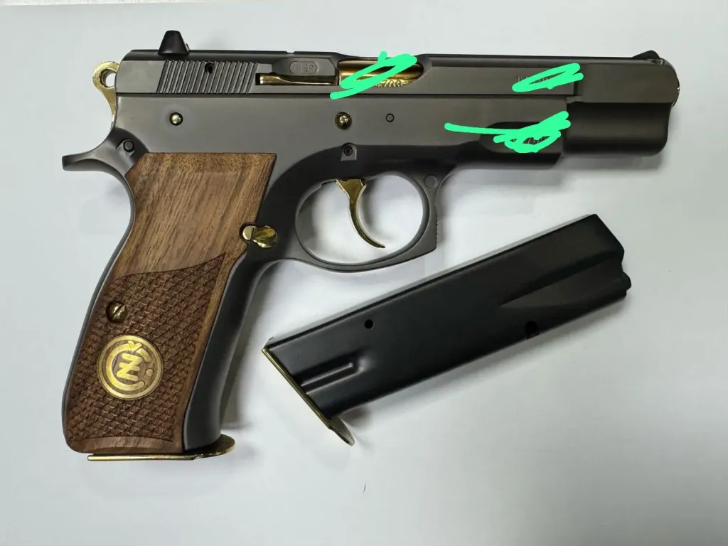 Cz 75 B Modeli̇ Kusursuz Çi̇ft Jarşörlü - 2