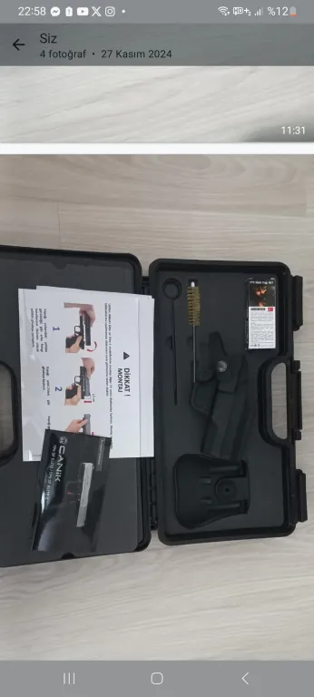 Ruhsatlı Canik Tp9 Elite Hiç Kullanılmamış Kutusunda - 3