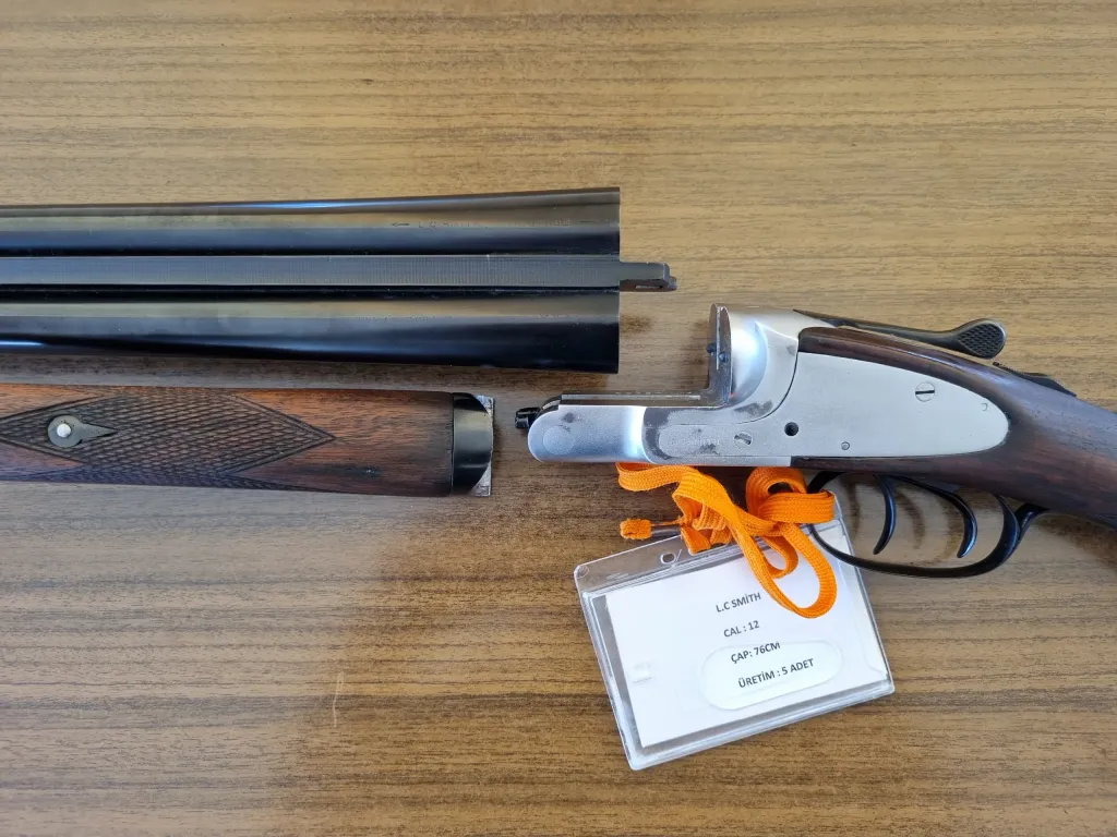 L C Smith Amerikan Antika Çifte - 5