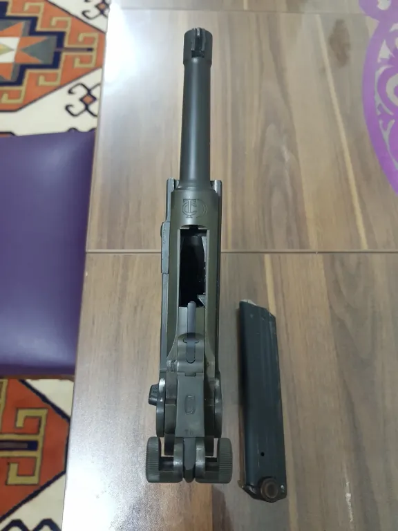 Çok Temiz Antika Parabellum Tabanca - 4