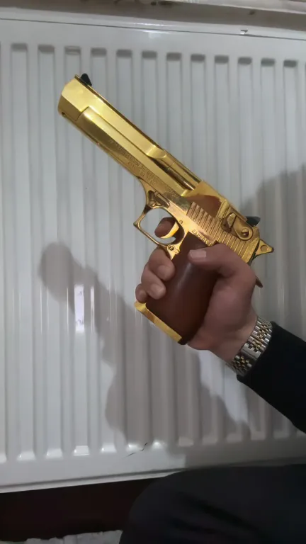 Ruhsat Sahi̇bi̇nden 50Ae İsrai̇l Yapi̇mi̇ Alti̇n Kaplama Desert Eagle - 2