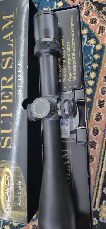 Weaver Super Slam Euro Style 4 20X50 Kuleli Atış Dürbünü - 3