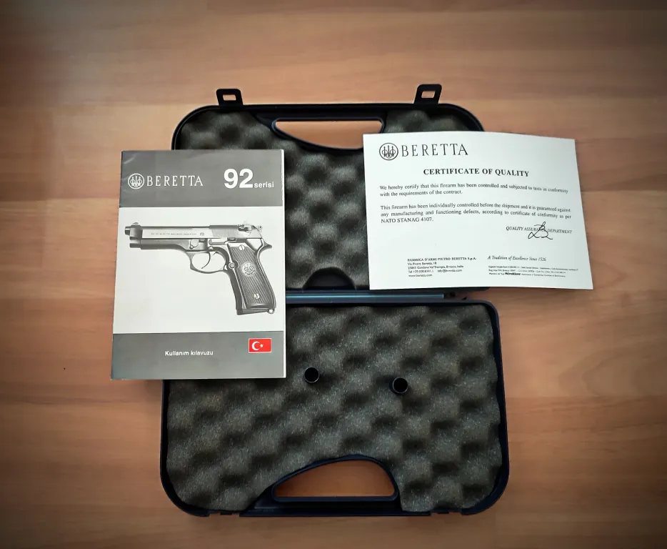 Orji̇nal Tam Set Beretta Tabanca Kutusu - 1