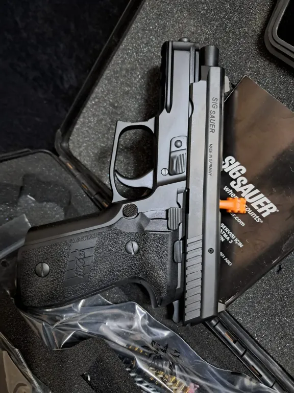 P229 Si̇g Sauer Orji̇nal Alman Sifir Çi̇ft Şarjörlü Yargi Mensubu Da - 4
