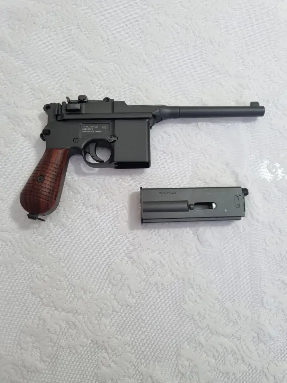 Kwc Mauser Blowback Tam Otomatik 4Mm Celik Bb Havalı Tabanca - 4