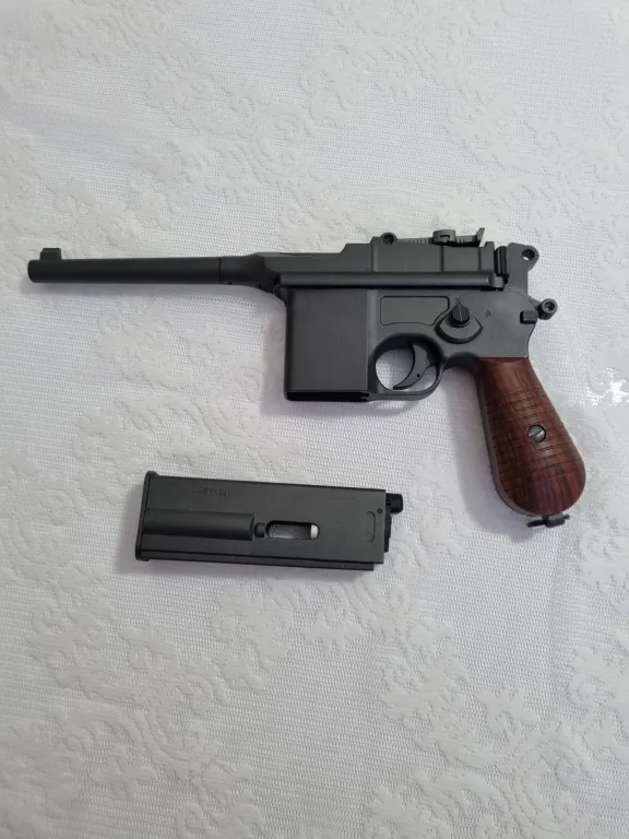 Kwc Mauser Blowback Tam Otomatik 4Mm Celik Bb Havalı Tabanca - 3