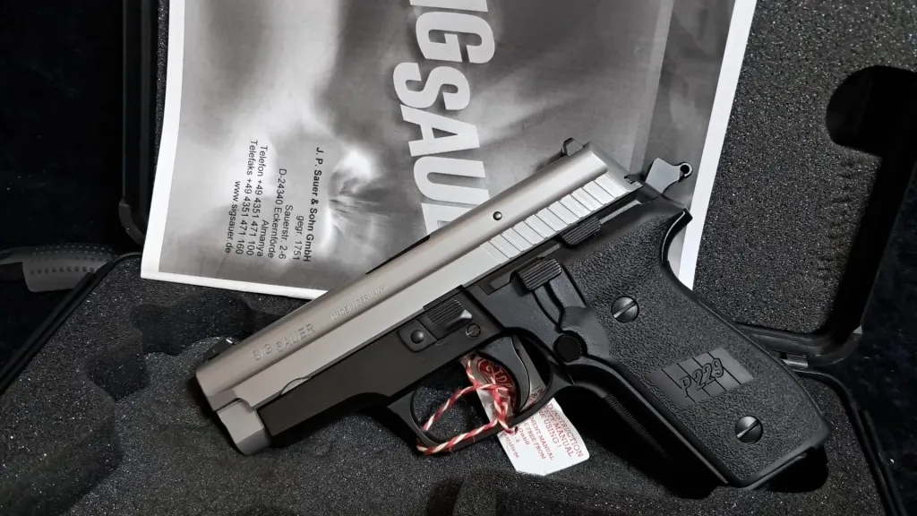 Kamu Personeli̇nde Sifir Si̇g Sauer P 229 Orji̇nal Alman - 4