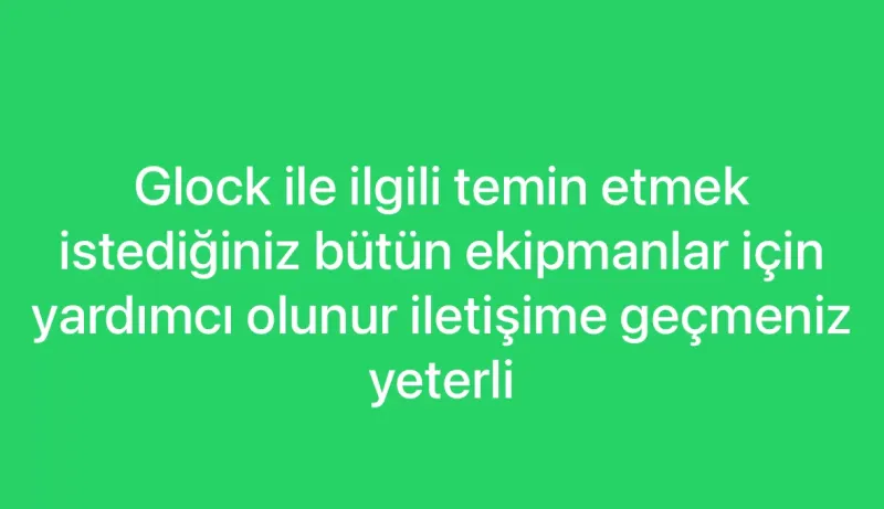 Glock Ekipman