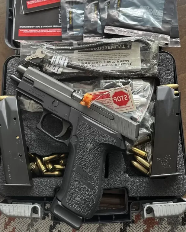 Sıg Sauer P226 Sıfır Amari̇kan Lütfen Evrakınız Hazir Degi̇lse Aramayin - 2
