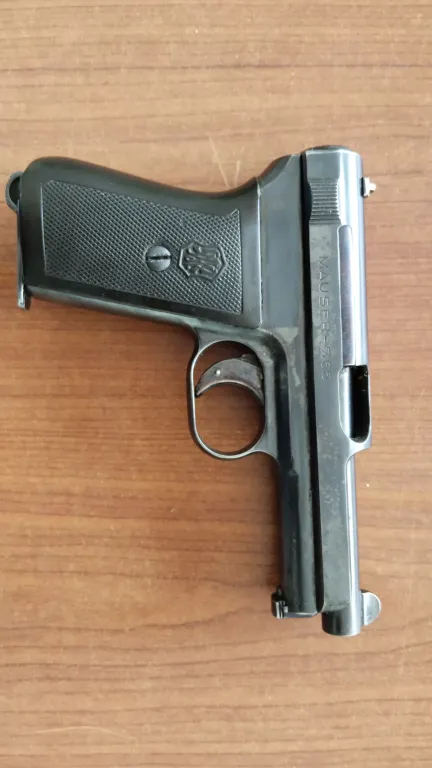 Orjinal Hiç Bir Işlem Görmemiş 7 65 Mauser Tabanca
