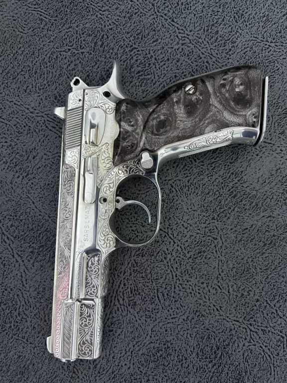 Türkiyede Tek Gümüş İşlemeli Sarsılmaz Kılınç - 4
