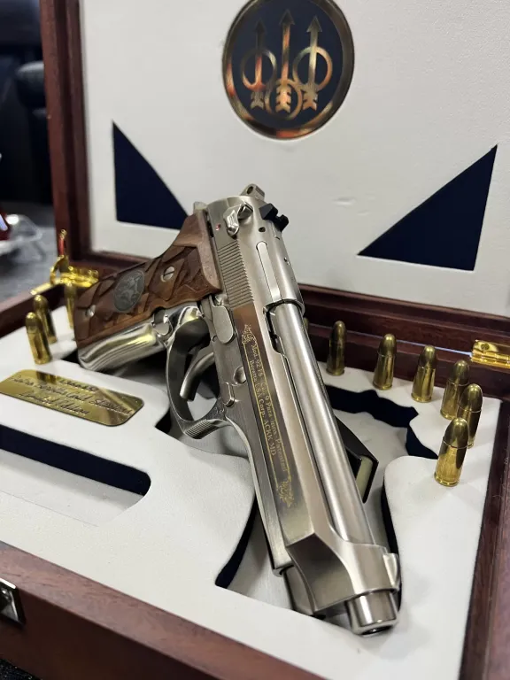Koleksiyonluk Baretta Stanless Gold Fs 92 - 5
