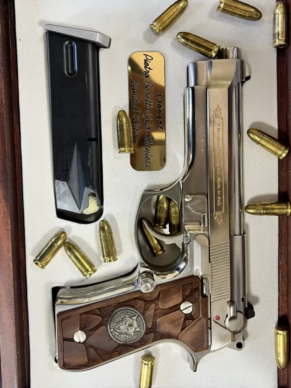 Koleksiyonluk Baretta Stanless Gold Fs 92 - 4