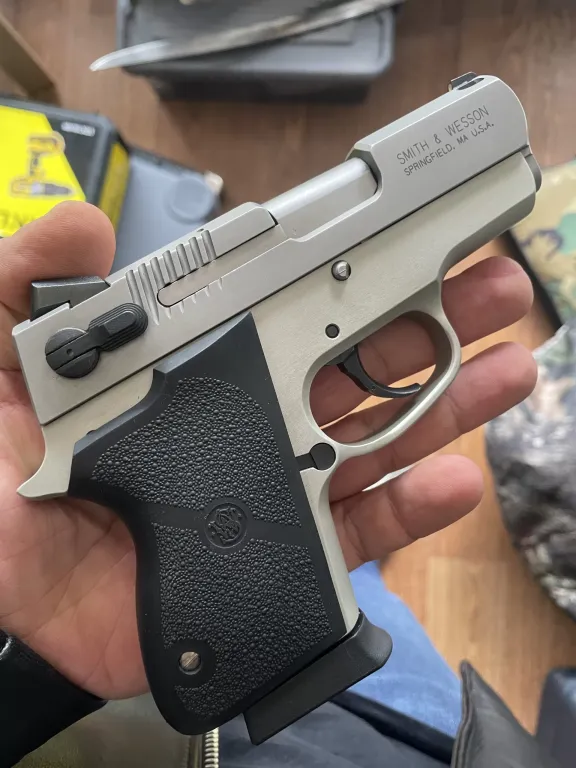 Nadir Özel Ve Kuvvetli 45Lik Smith Wesson Tabanca Kompakt Taşıması Kolay Sesi Obüs Topu Gibi Çıkan Sıfır Makina - 2