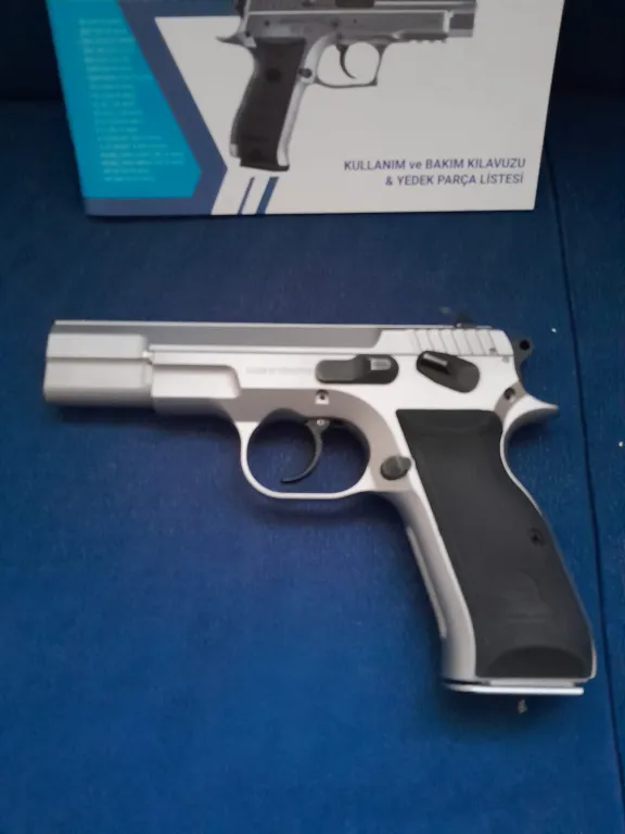 Emekli̇ Memurdan Sifir Kutusunda Sarsilmaz Kilinç Li̇ght Mat Krom 9X19 - 1