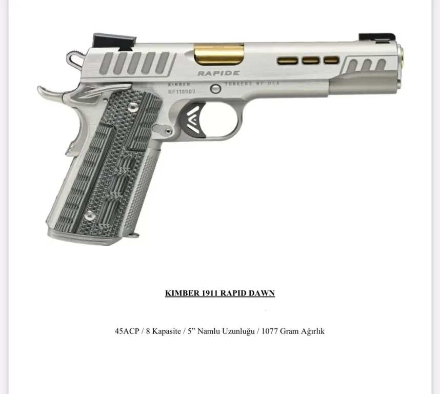 Kimber 1911 Rapide Dawn - 1