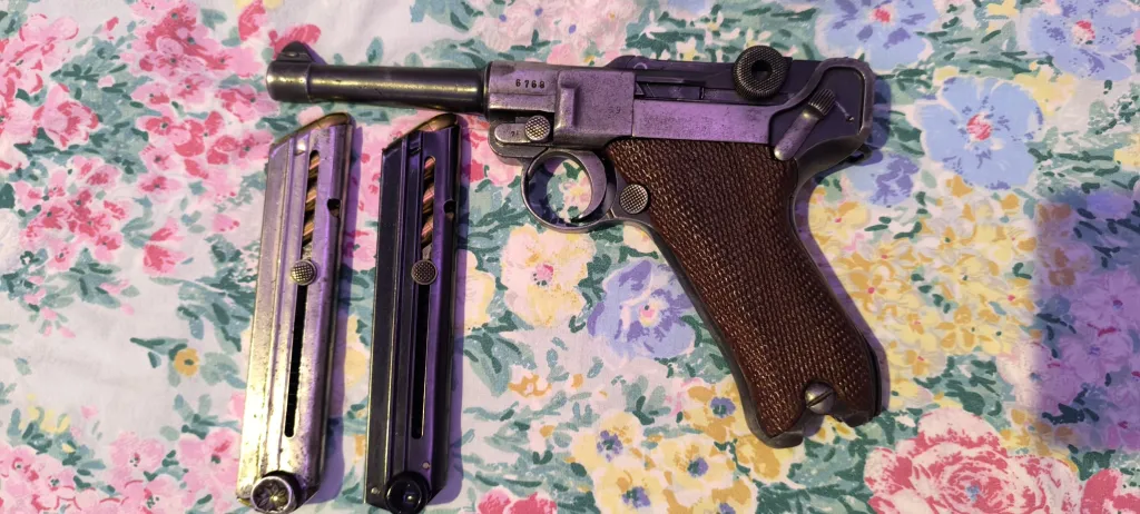 Orginal 1917 Makaralı Barabelli Luger P08 - 5