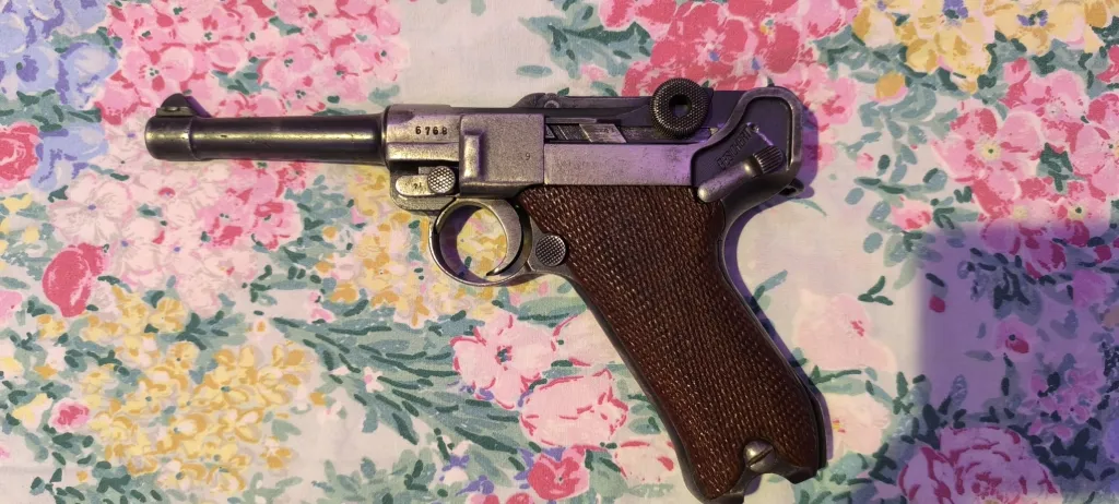 Orginal 1917 Makaralı Barabelli Luger P08 - 2