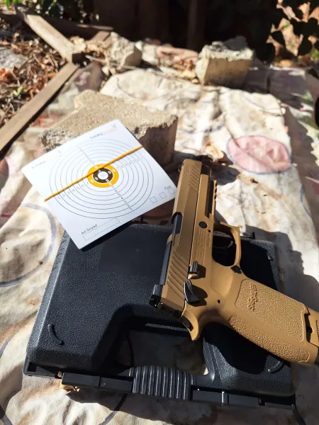 Sig Sauer M17 Havalı Yivli Blowback