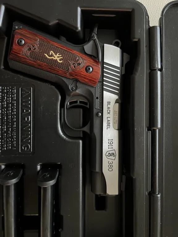 Browning 1911 380 Black Label Madallion Compact - 3