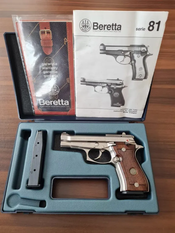 Yargı Mensubunun Koleksiyonundan Beretta F81 İnox Modeli