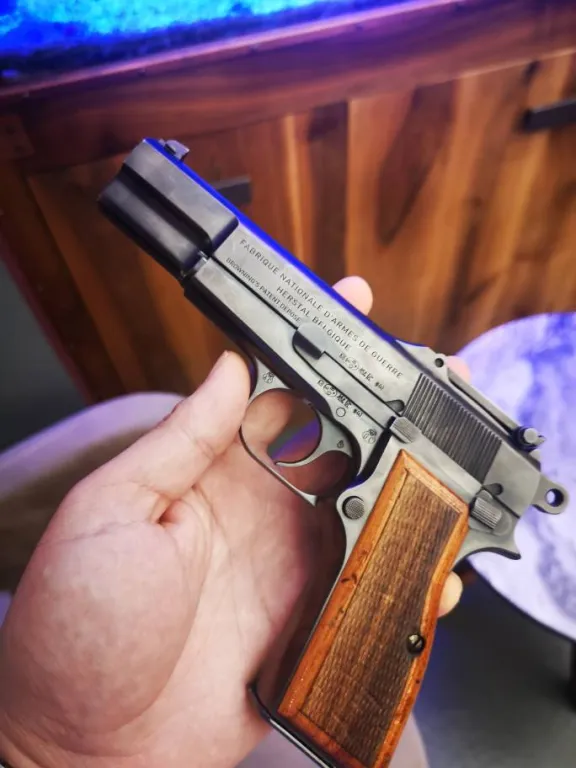 Browning 1940 Üretimi Parmak Izli Dereceli Gizli Tırnak Kusursuz - 3