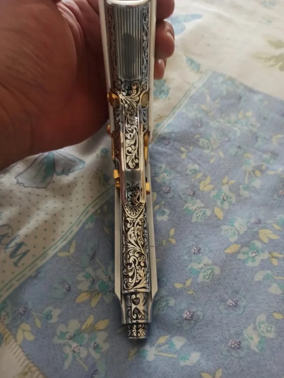 Koleksiyonluk El Işleme Gravür Sanatı Beretta - 5