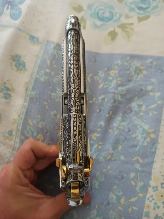 Koleksiyonluk El Işleme Gravür Sanatı Beretta - 4