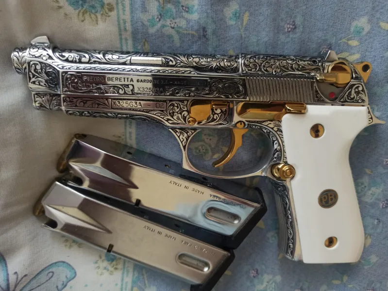 Koleksiyonluk El Işleme Gravür Sanatı Beretta