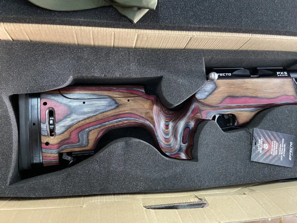 Huğlu Effecto Px5 Sport Lamine Kırmızı Pcp Havalı Tüfek - 1