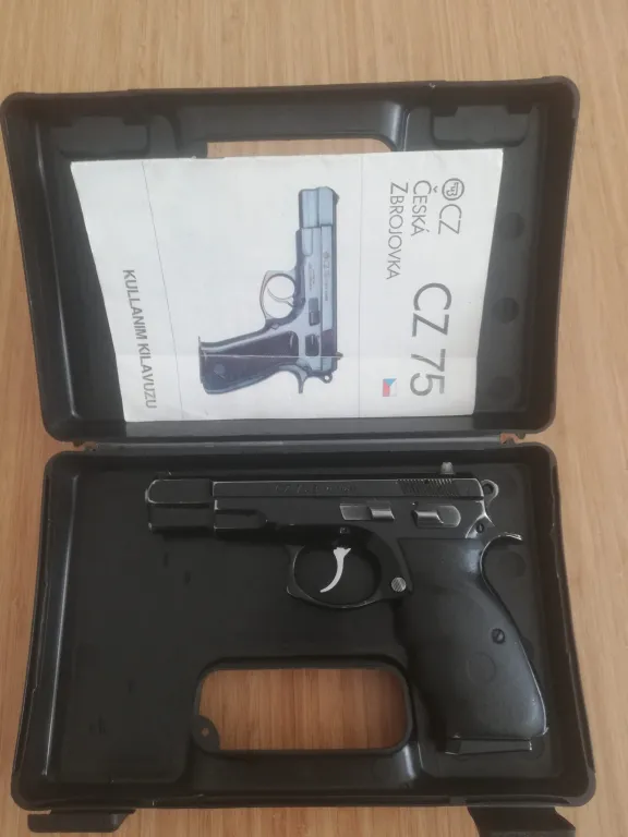1997 Model Cz 75 B Cal 9 Luger Si̇lah - 2
