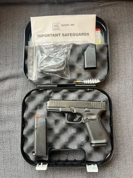 Memurdan Sıfır Glock 19 Gen 5Kutusunda Kullanılmamıs