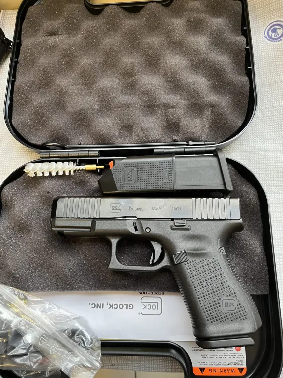 Sifir Kutusunda Sürgü Çeki̇lmemi̇ş Glock 19 Gen 5 - 1