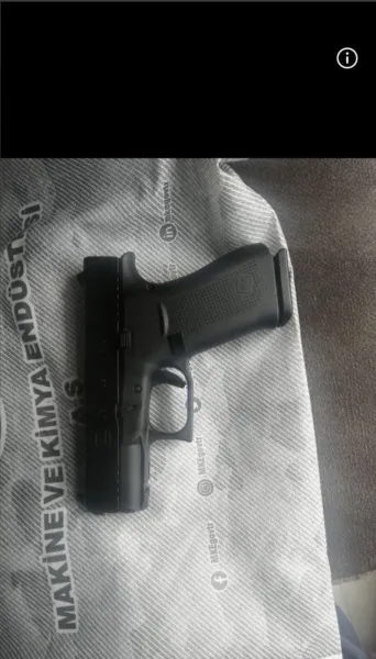 Sıfır Glock 43X Fabrika Yağı Ile Durmakta
