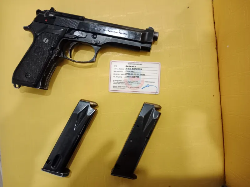 Emekli Jandarma Personelinden Beretta F92