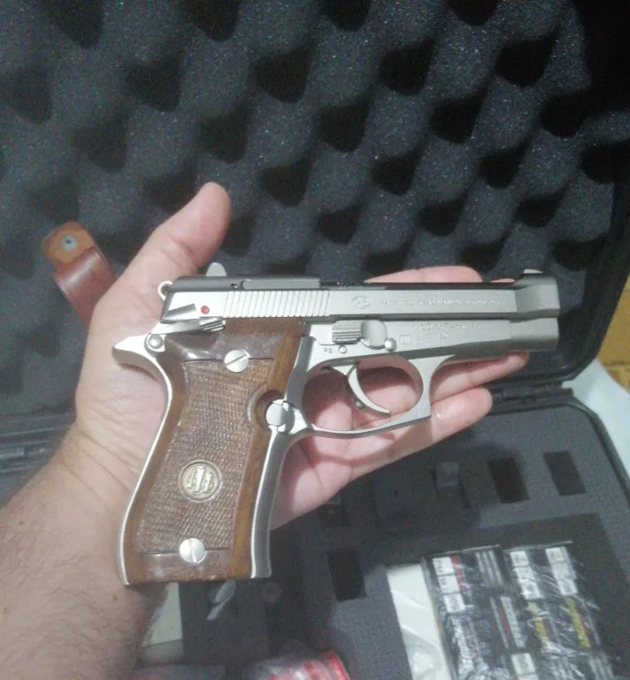 Memurdan Koleksiyonluk Beretta 81F Inox Tabanca Ankara Güncel - 5