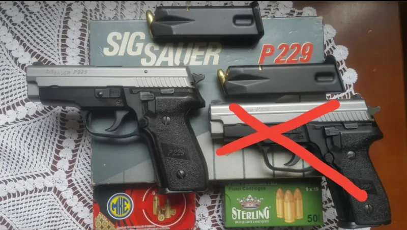 1453 Özel Seri̇ Nolu P229 Sl Twotone Germany
