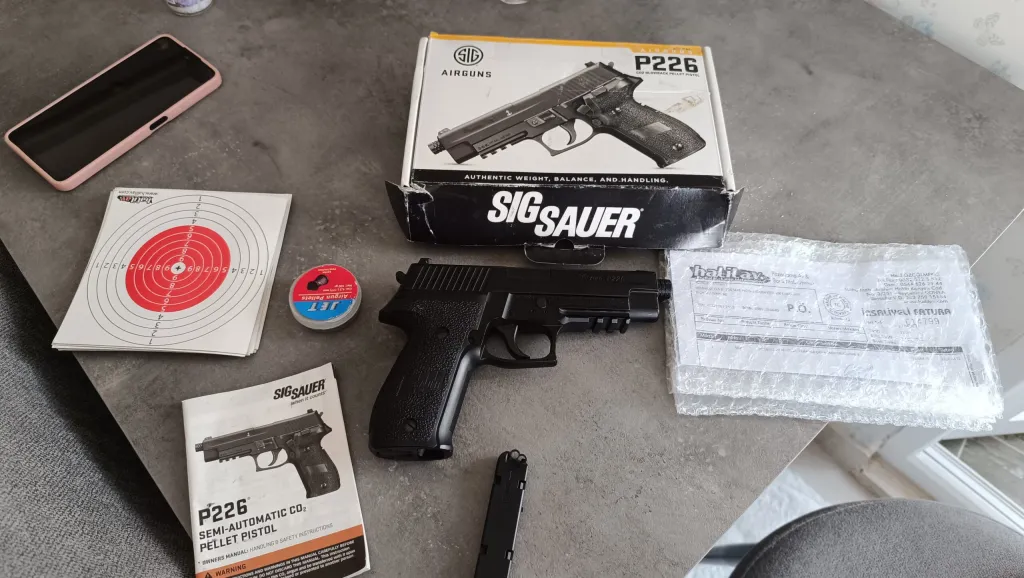 Sig Sauer P226 Ful Metal Havalı Tabanca Pellet - 2